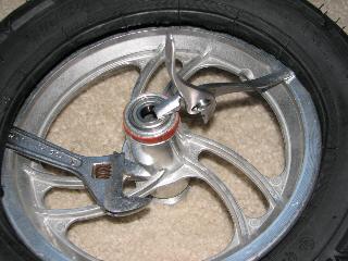 Changing a tire